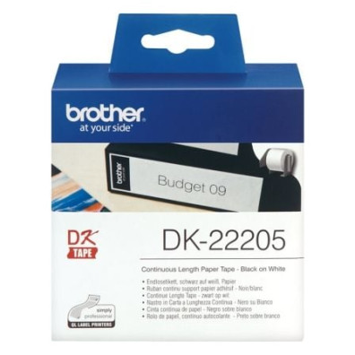 Rollo de Papel Continuo Brother Original DK-22205