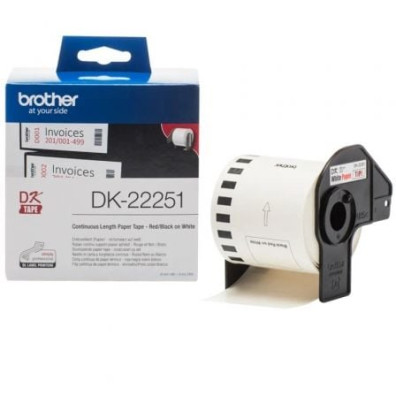 Rollo de Papel Continuo Brother DK22251 Original