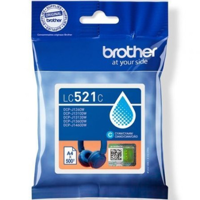 Cartucho de Tinta Brother LC521C