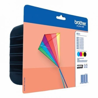 Cartucho de Tinta Brother LC-223VALBP Original - Multipack Cian Magenta Amarillo