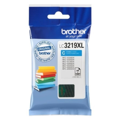 Cartucho de Tinta Brother LC-3219C XL Original de Alta Capacidad