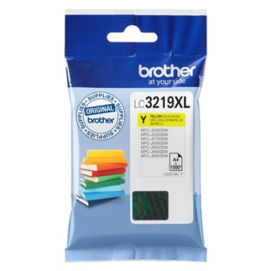 Cartucho de Tinta Brother LC-3219Y XL Original de Alta Capacidad