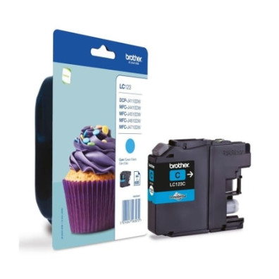 Cartucho de Tinta Brother LC-123C Original