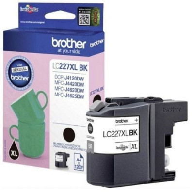 Cartucho de Tinta Brother LC-227 XL Original de Alta Capacidad