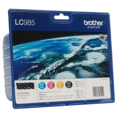 Brother LC-985 Multipack Cartucho de Tinta Original - Cian/Magenta/Amarillo
