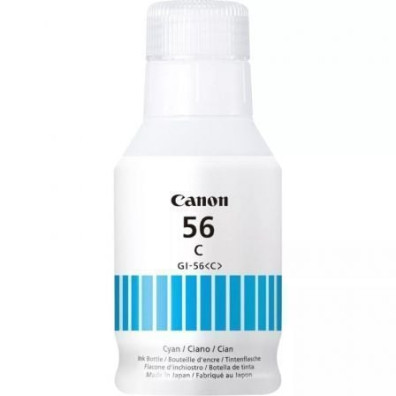 CARTUCHO BOTELLA TINTA CYAN GI-56 CANON - Cian
