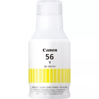 CARTUCHO BOTELLA TINTA AMARILLO GI-56 CANON - Amarilla