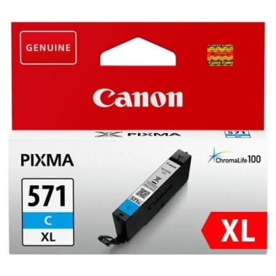 CARTUCHO TINTA CYAN CANON CLI-571C XL - Cian