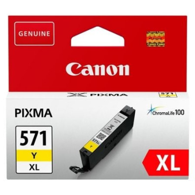 Cartucho de Tinta Canon CLI-571YXL Original de Alta Capacidad