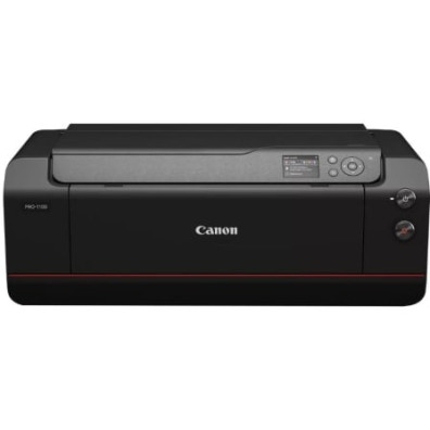 IMPRESORA INKJET FOTOGRAFICA A2 CANON IMAGEPROGRAF PRO-1100 14.5PPM 12 TINTAS WIFI ETHERNET B.100 CO - Negra