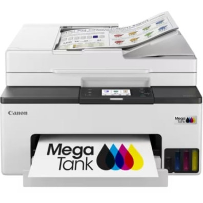 Impresora Multifunción Canon MAXIFY GX2051 MegaTank Recargable con WiFi y Fax