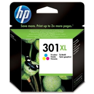 Cartucho de Tinta Original HP 301 XL - Alta Capacidad
