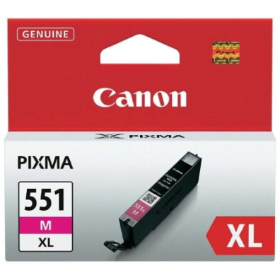 Cartucho de Tinta Original Canon CLI-551M XL Alta Capacidad - Magenta