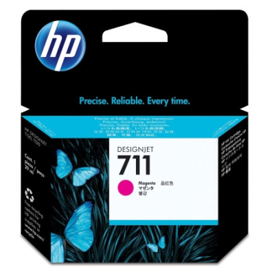 Cartucho de Tinta Original HP nº711 - Magenta