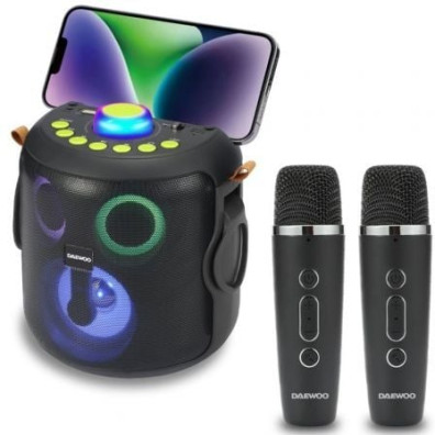 Altavoz Daewoo con Bluetooth Karaoke DW3008 15W