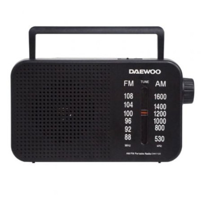 Radio Portátil Daewoo DW1123 - Negra