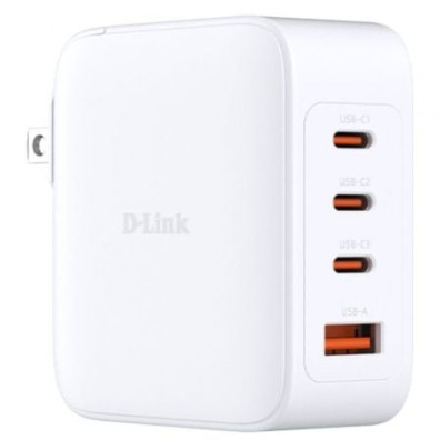 Cargador de Pared GaN D-Link DCF-141/E/ 3xUSB Tipo-C/ 1xUSB