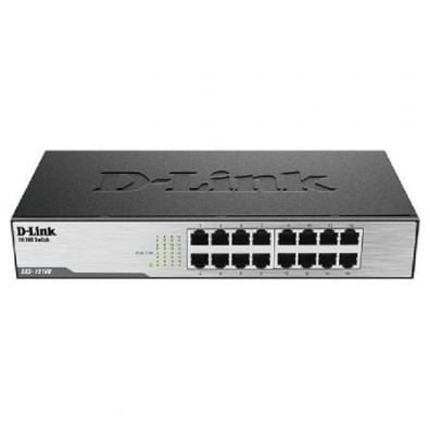 Switch D-Link 16 Puertos Ethernet
