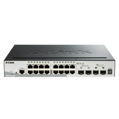 Switch Gigabit D-Link DGS-1510-20 con 20 Puertos 10/100/1000