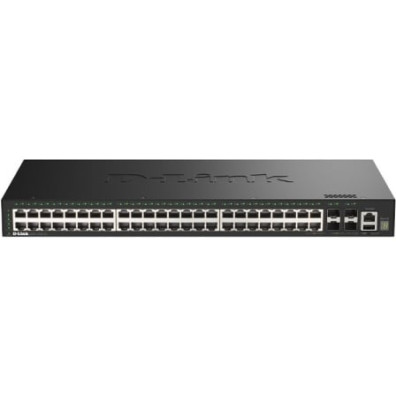 Switch Gestionable D-Link DGS-1530-52/E - 48 Puertos RJ-45 10Gbps SFP
