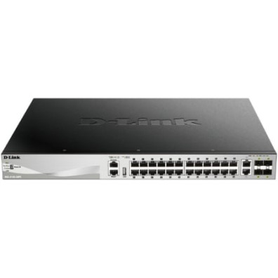 Switch Gestionable D-Link DGS-3130-30TS/E - 26 Puertos RJ-45 10/100/1000