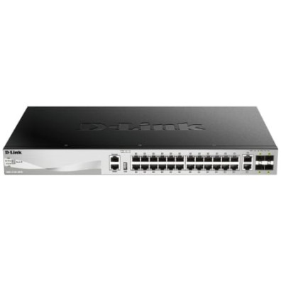 Switch Gestionable D-Link DGS-3130-30S/E 28 Puertos RJ-45 10/100/1000