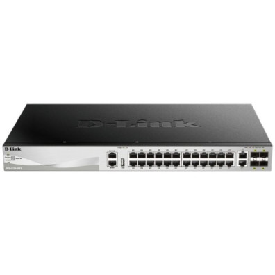Switch Gestionable D-Link DGS-3130-30TS/E 24 Puertos RJ-45 10/100/1000