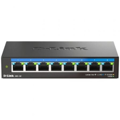 Switch D-Link DMS-108 8 Puertos RJ-45 10/100/1000
