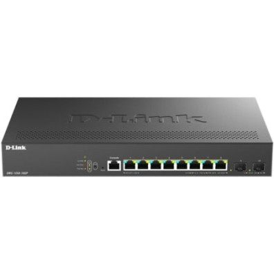 Switch D-Link DMS-1250-10SP/E 8 Puertos RJ-45 Gigabit 100/1000/2.5G SFP