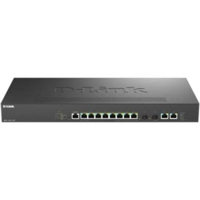 Switch Gestionable D-Link DMS-1250-12TP - 10 Puertos/RJ-45 100/1000/2.5G/PoE