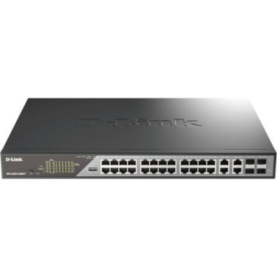 Switch Gestionable D-Link DSS-200G-28MPP 24 Puertos RJ-45 10/100/1000 PoE++
