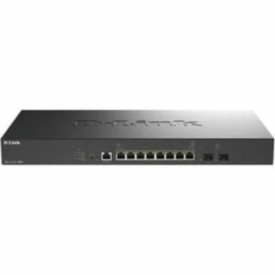 Switch D-Link DXS-1210-10MP/E - 8 Puertos RJ-45 100/1000/2.5G/5G/10G PoE+