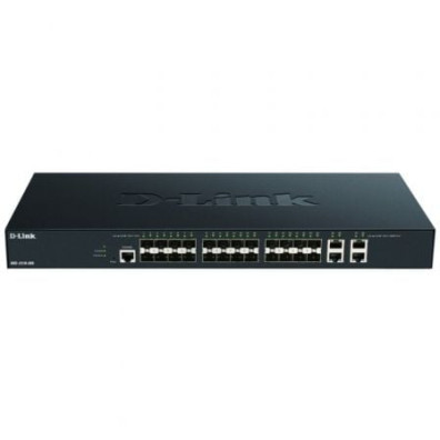 Switch Gestionable D-Link DXS-1210-28S 28 Puertos RJ-45 10/100/1000 - Conectividad de Redes
