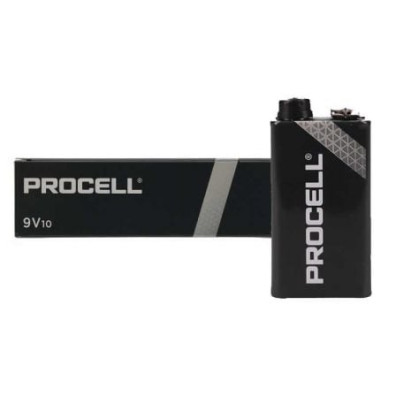Pilas Duracell PROCELL ID1604IPX10/9V - Pack de 10 unidades