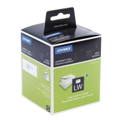Etiquetas Adhesivas en Rollo Dymo 99012/ 89 x 36mm - 260 x 2 uds