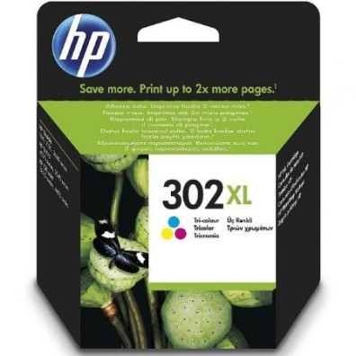Cartucho de Tinta Original HP nº302 XL Alta Capacidad