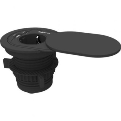Toma Enchufe Empotrable con USB Tipo-C y USB - Fellowes