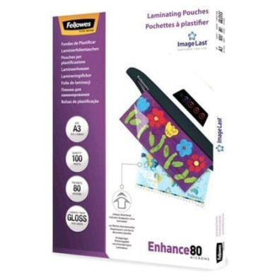 Fundas Fellowes para Plastificar A3 80 Micras