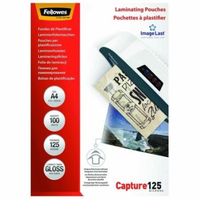 Fundas para Plastificar Fellowes 5307407 A4 125 Micras