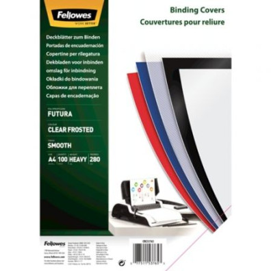Fellowes Portadas de Polipropileno A4 300 Micras (100 unidades)
