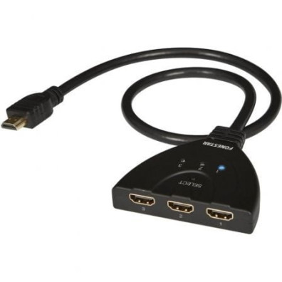 Switch HDMI 3 en 1 Fonestar FO-513 - Conectividad de calidad