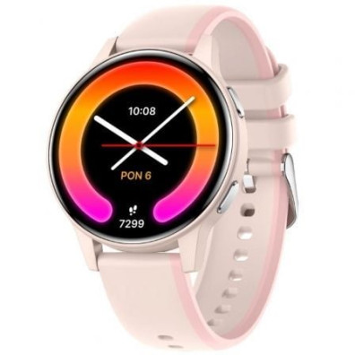 Forever Smartwatch IGo Watch 4 JW-600 Notificaciones/ Frecuencia Cardiaca - Rosa