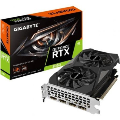 VGA NVIDIA RTX 3050 WINDFORCE OC V2 6 GB GIGABYTE - 6GB GDDR6