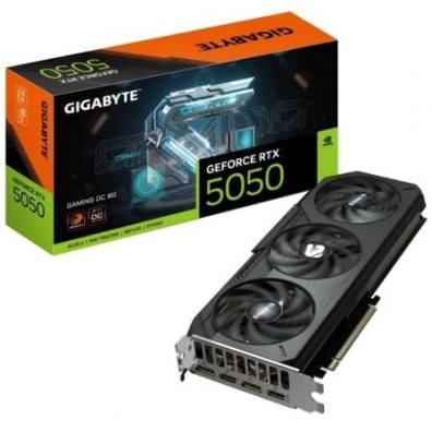 Tarjeta Gráfica Gigabyte GeForce RTX 5050 Gaming OC - 8GB GDDR6