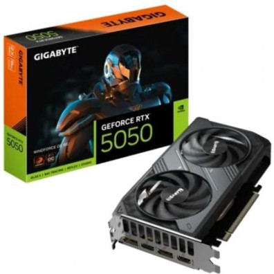 VGA NVIDIA RTX 5050 WINDFORCE OC 8 GB GIGABYTE - 8GB GDDR6