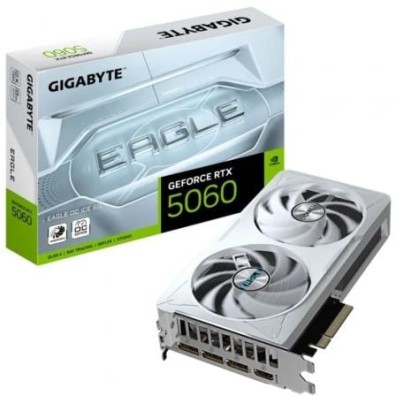 Tarjeta Gráfica Gigabyte GeForce RTX 5060 Eagle OC ICE - 8GB GDDR7