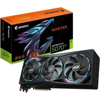 Tarjeta Gráfica Gigabyte AORUS RTX 5070Ti MASTER GeForce