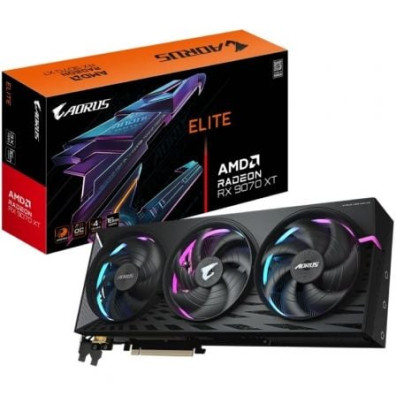 Tarjeta Gráfica Gigabyte AORUS Radeon RX 9070 XT Elite en Venta - 16GB GDDR6