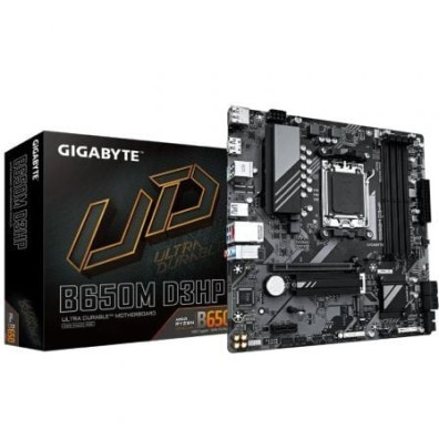 PB GIGABYTE B650M D3HP M-ATX Skt AM5 4xDDR5 5600MHz HDMI DISPLAYPORT LAN M.2 - Micro ATX