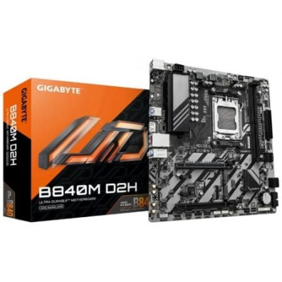 PB GIGABYTE B840M D2H M-ATX Skt AM5 2xDDR5 5600MHz HDMI LAN M.2 - Micro ATX